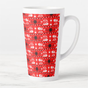 Caravan Camping Decor Latte Mok