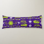 Caravan Camping Decor Lichaamskussen (Voorkant)