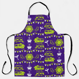 Caravan Camping Decor Schort