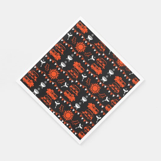 Caravan Camping Decor Servet (Hoek)