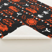 Caravan Camping Decor Sherpa Deken (3/4)