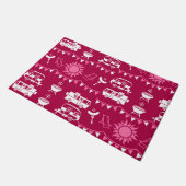 Caravan Camping Home Decor Deurmat (Schuin)