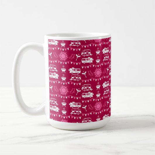 Caravan Camping Home Decor Koffiemok (Links)