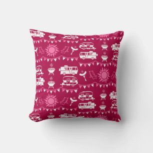 Caravan Camping Home Decor Kussen
