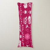 Caravan Camping Home Decor Lichaamskussen (Voorkant Verticaal)