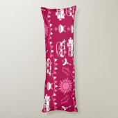 Caravan Camping Home Decor Lichaamskussen (Achterkant (Verticaal))