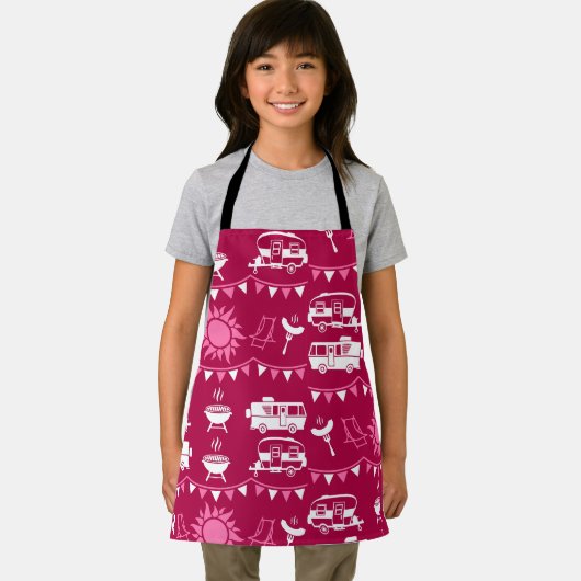 Caravan Camping Home Decor Schort (Insitu)