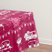 Caravan Camping Home Decor Tafelkleed (Voorbeeld)