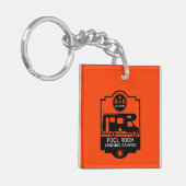 Caravan Camping Promotie Sleutelhanger (Voorkant Links)