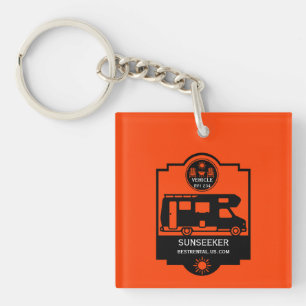 Caravan Camping Promotie Sleutelhanger