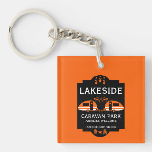 Caravan Camping Promotie Sleutelhanger