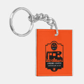 Caravan Camping Promotie Sleutelhanger (Voorkant Links)