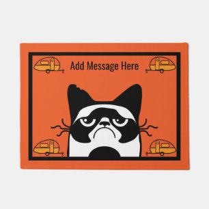 Caravan Cat door deur Mat