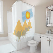 Caravan Douchegordijn (In situ)