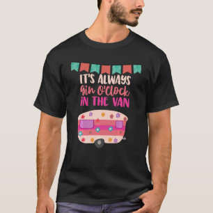 Caravan en Gin Happy Camper Life T-shirt