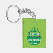 Caravan en Motorhome Clubs Sleutelhanger (Voorkant Links)