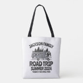  caravan Family Reunion Camping Road Trip Tote Bag (Achterkant)