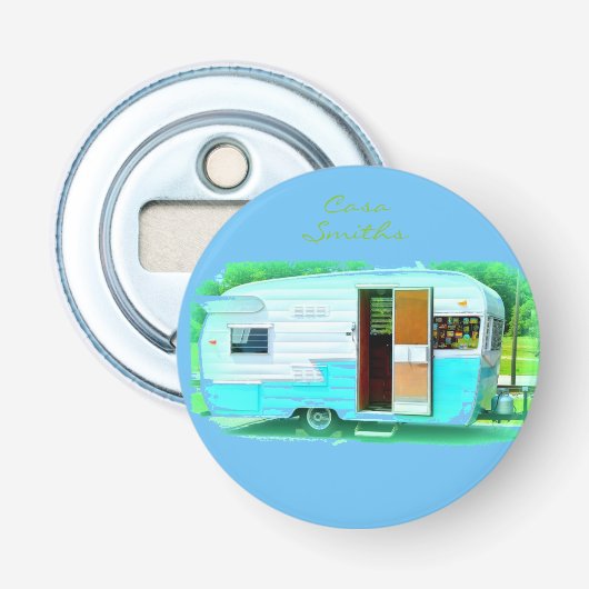 Caravan gypsy casa Thunder_Cove Button Flesopener (Voorkant)