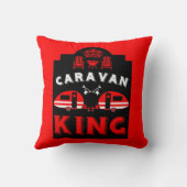 Caravan King geschenken voor kampeerders Kussen (Achterkant)