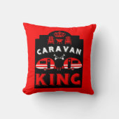 Caravan King geschenken voor kampeerders Kussen (Voorkant)