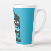 Caravan King geschenken voor kampeerders Latte Mok (Rechts)