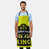 Caravan King geschenken voor kampeerders Schort (Gedragen)