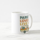 Caravan Liefhebber Mok Design – Parkeer Het, Houd (Voorkant rechts)