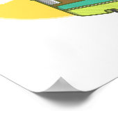 Caravan Lost Rerto Sixties Style Poster (Hoek)