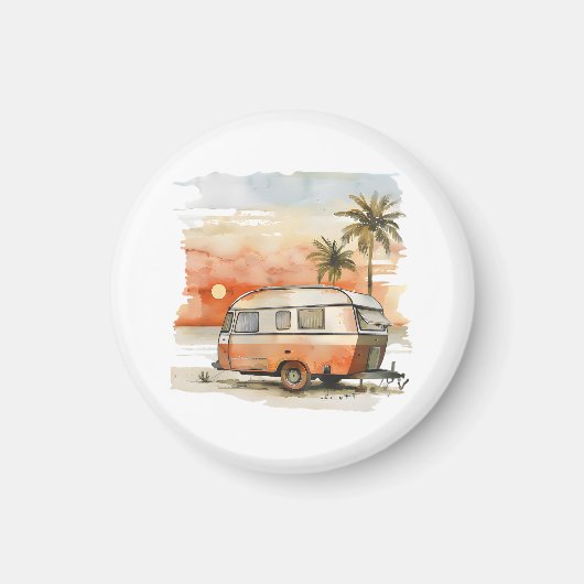 Caravan Magneet (Voorkant)
