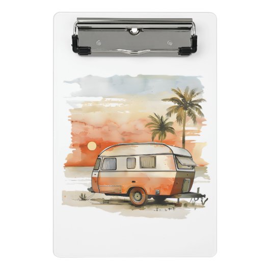 Caravan Mini Klembord (Voorkant)