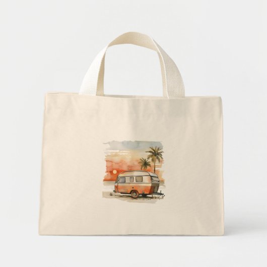 Caravan Mini Tote Bag (Voorkant)