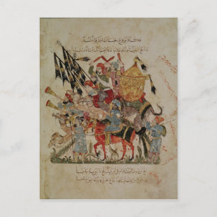 Caravan naar Mecca Briefkaart