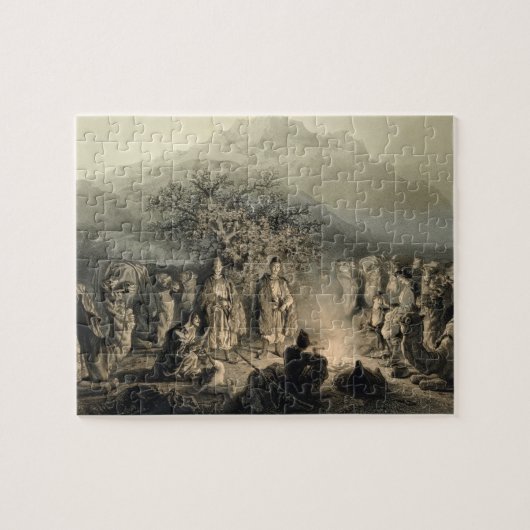 Caravan of Armenian Merchants, Transkaukasia, plat Legpuzzel (Horizontaal)