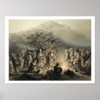 Caravan of Armenian Merchants, Transkaukasia, plat