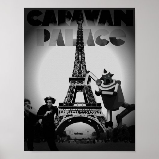 Caravan Palace Robot Band Poster (Voorkant)