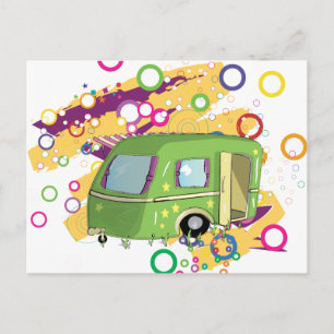 caravan park briefkaart