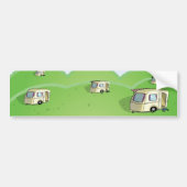 caravan park bumpersticker (Voorkant)