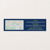 Caravan Park, Holiday Park Gedetailleerd Visitekaartje (Binnenkant ongevouwen)