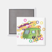 caravan park magneet (Voorkant / Achterkant)