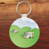 caravan park sleutelhanger (Voorkant)