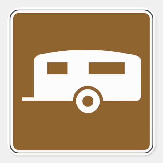 Caravan Park Stickers (Voorkant)