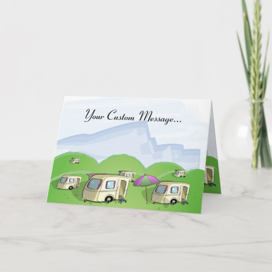 Caravan Park - Versie 2 Kaart (Voorkant)