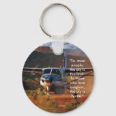 Caravan Sleutelhanger (Voorkant)