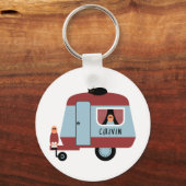 Caravan Sleutelhanger (Voorkant)