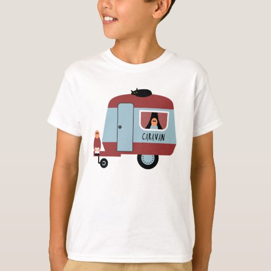 Caravan T-shirt (Voorkant)