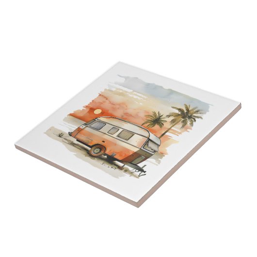 Caravan Tegeltje (Zijkant)