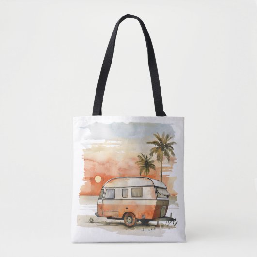 Caravan Tote Bag (Voorkant)