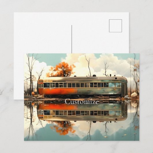 Caravan Trailer RV Thunder_Cove Briefkaart (Voorkant / Achterkant)