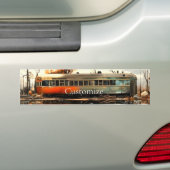 Caravan Trailer RV Thunder_Cove Bumpersticker (Op auto)