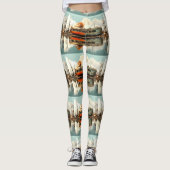  Caravan Trailer RV Thunder_Cove Leggings (Voorkant)
